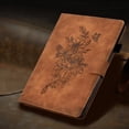 thumbnail image 7 of MonsDirect Case for 6.8" Kindle Paperwhite 11th Generation 2021, Suede Leather Cover with Stand, Auto Wake/Sleep with Pen Holder for Kindle Paperwhite & Signature Edition & Kids E-reader 2021, Brown, 7 of 7