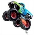 thumbnail image 3 of Cars Twin Size Duvet Cover Set, Cartoon Monster Truck Cool Vehicle Modified to the Perfection Colorful Design, Decorative 2 Piece Bedding Set with 1 Pillow Sham, Aqua Green Black, by Ambesonne, 3 of 3