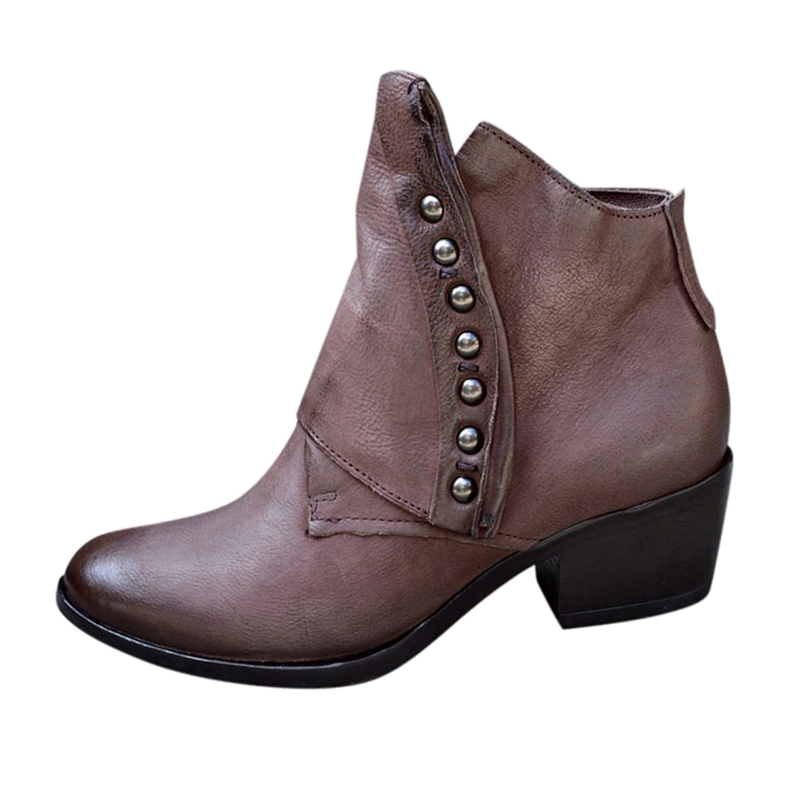 leather non slip boots