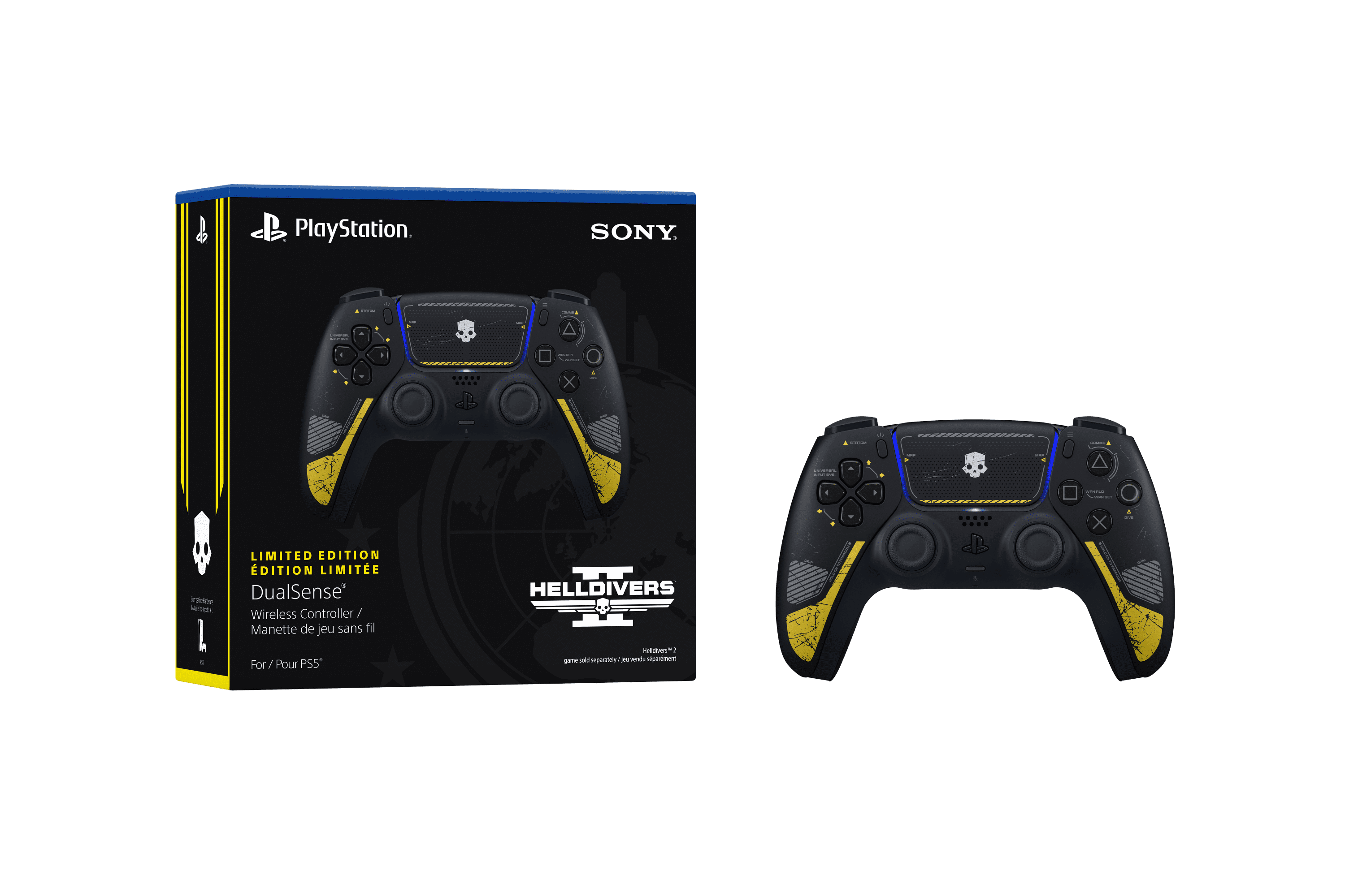 DualSense® wireless controller – HELLDIVERS™ 2 Limited Edition