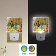 thumbnail image 5 of LED Sensor Night Light Auto On/Off Dusk to Dawn Lamp for Bedroom Hallway Vase and Fruit Pattern 2 Pack, 5 of 7