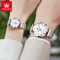 thumbnail image 4 of Reloj de una pieza con envío directo de la marca Oris para mujer, reloj de cuarzo sencillo romano para regalo del Día de San Valentín, reloj para parejas para hombres y mujeres, 4 of 5