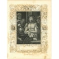 thumbnail image 2 of Babbitt, Gwendolyn 15x18 Black Ornate Wood Framed with Double Matting Museum Art Print Titled - Faith Engraving I, 2 of 4