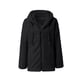 thumbnail image 2 of Chaqueta Ligera y Cálida para Mujer, Grandes, con Capucha y Cremallera, Abrigo de Invierno de Forro , Cárdigan Suave y Afelpado con Bolsillos. Negro XL, 2 of 6