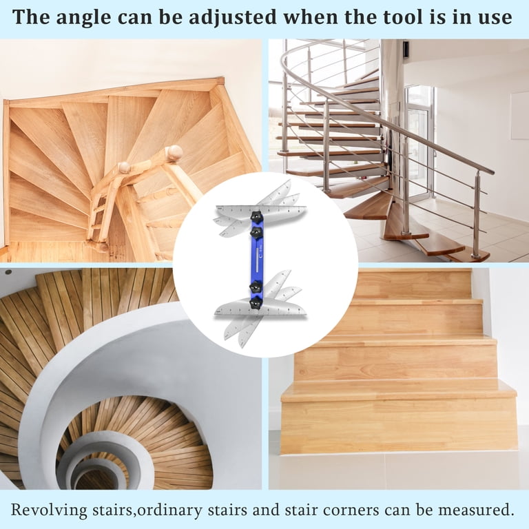 Stair Measuring Tool Colaxi Stair Tread Template Tool Marking Measuring ...