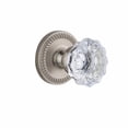 thumbnail image 5 of Grandeur Fontainebleau Crystal Door Knob with Newport Plate, 5 of 7