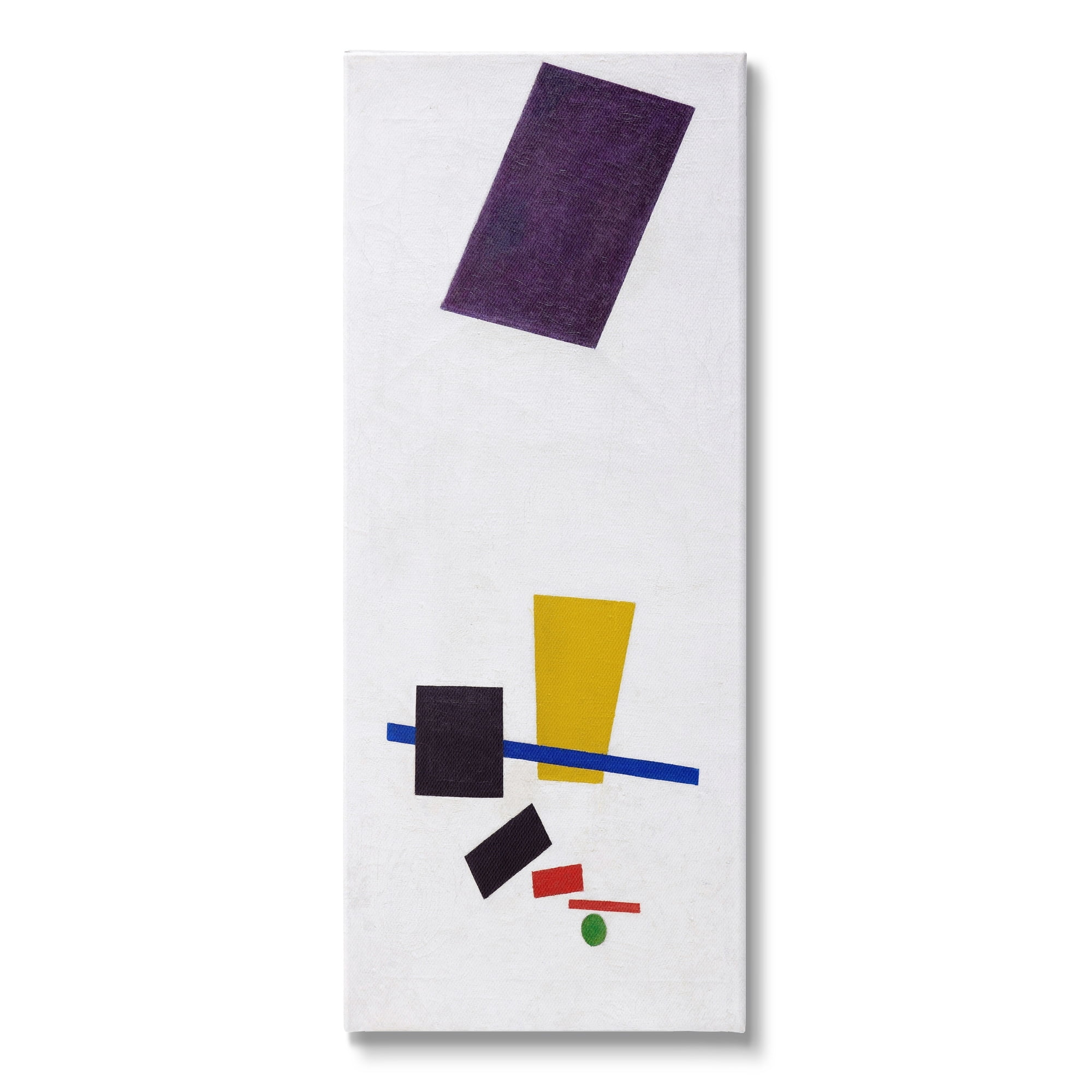 Stupell Industries Painterly Realism of Football Player Abstract Kazimir Malevich Painting Painting Gallery Wrapped Canvas Print Wall Art, Design by one1000paintings