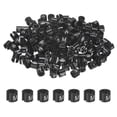 thumbnail image 1 of Uxcell 300-Pack Marcadores de Perchas para Ropa, Clips de Tamaño Codificados por Color de Plástico Tamaño M que se Ajustan a Varillas de 3mm-5mm [Negro], 1 of 6
