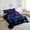 Black Blue Purple, variant on Erosebridal Geometric Hexagon Comforter Sets,Gradient Comforters & Duvets,Neon Decor,Reversible,Breathable,2pcs