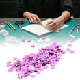 thumbnail image 2 of 50G DIY PET No Hole Star Shape?Sequins Wedding Decoration Clothes Supplies(Pink Purple), 2 of 8