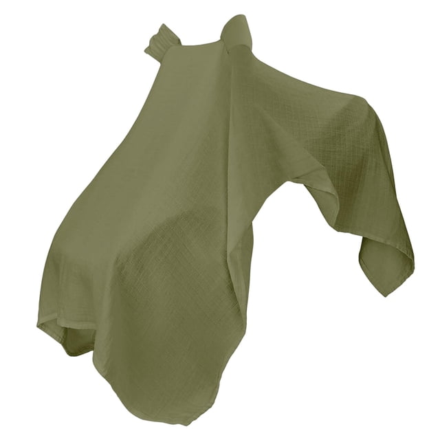 Funda para asiento de coche para bebé, de muselina de algodón, de verano, con protección solar, resistente al viento, universal, suave y protectora,