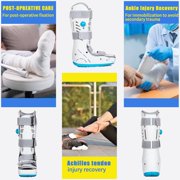 Air CAM Walker Fracture Boot Tall- Full Medical Recovery, Protection and Healing Walking Boot - Toe, Foot or Ankle Injuries, Fractures and Sprains(M)