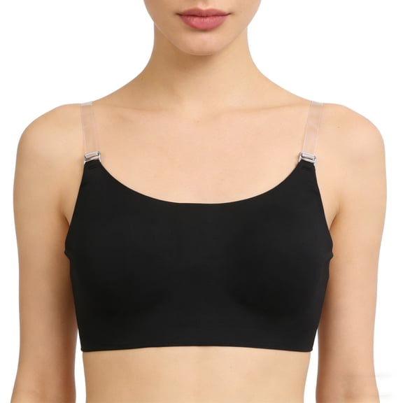 Afdoent Bras for Women Backless Bra Seamless Comfort Daily Wear Soft Breathable Friendly Undetectable Bras