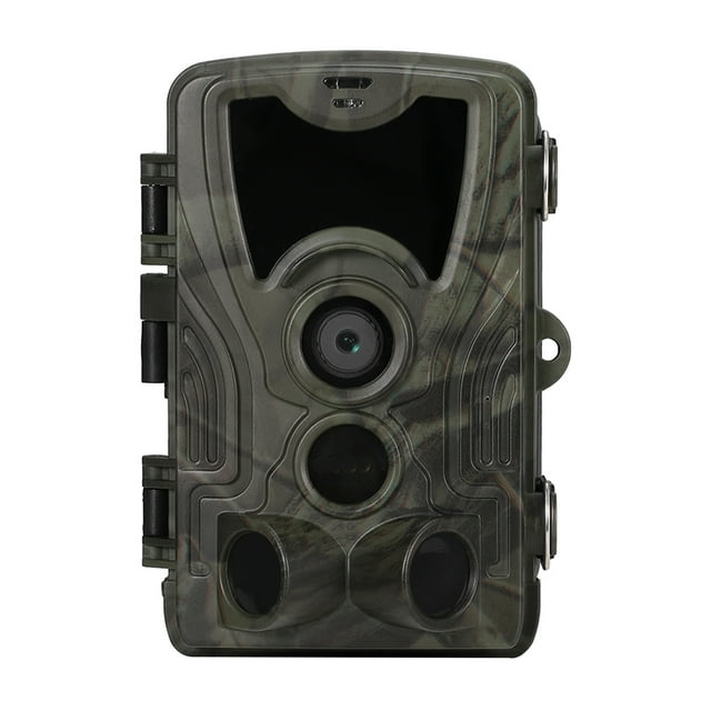 Graflsoa HC-801A Advanced Hunting Camera with 32 IR LEDs, 20MP Resolution, 1080P Video, and 120° Wide Detection Angle for Wildlife and Security Monitoring