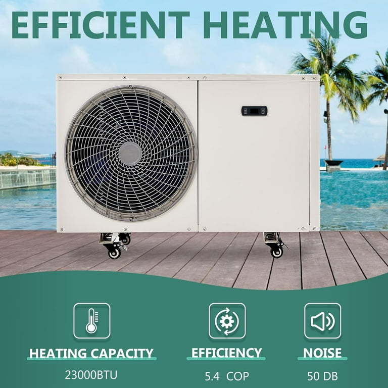 Fibro Pool Heater FibroPool Swimming Pool Heat Pump FH120 20,000