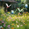 thumbnail image 5 of 6 dragonfly clip insect repellent machines, DIY dragonfly garden wooden stake decoration, dragonfly hat clip, dragonfly wooden stake, garden decoration courtyard indoor, 5 of 6