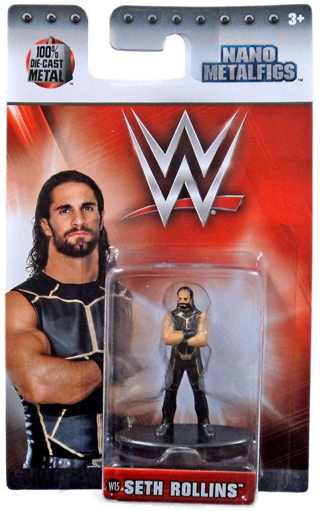 Jada Toys 4" Metals WWE Diecast Action Figure 97979 Seth Rollins M210 