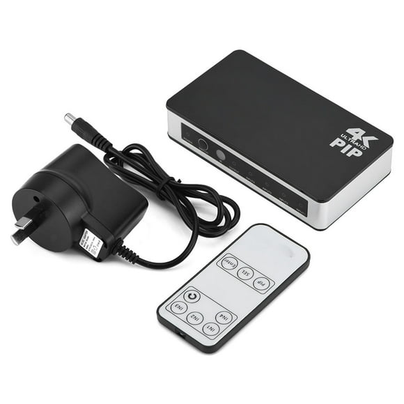 ZOUSSIQI 4 In 1 Out HDMI Switch Box Video Converter Audio Extractor Adapter Stereo Outputs (SAA) EL225#19893
