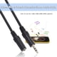 thumbnail image 4 of Cable de audio estéreo de extensión macho a hembra de 0,5 m/1 m/2 m/3 m de 3,5 mm, 4 of 6