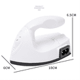 thumbnail image 1 of Children's Handmade DIY Electric Iron, Mini Iron Name Sticker Special Iron Small Iron Sewing Tools.US Plug White, 1 of 8