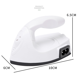 thumbnail image 1 of Children's Handmade DIY Electric Iron, Mini Iron Name Sticker Special Iron Small Iron Sewing Tools.US Plug White, 1 of 5