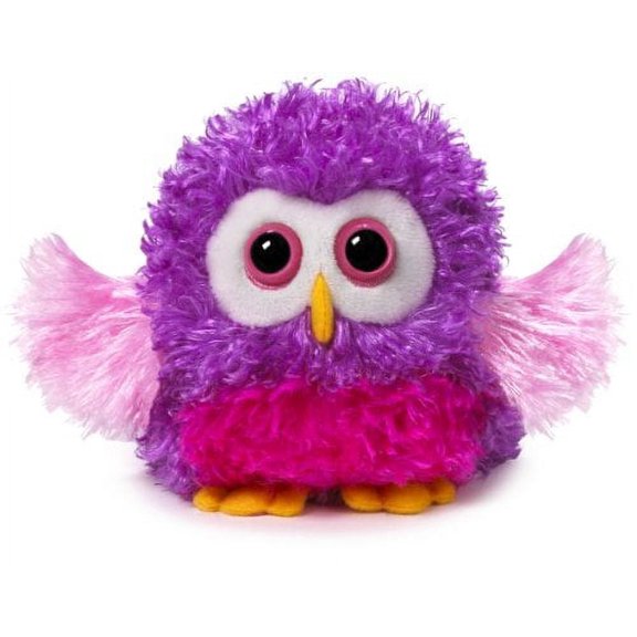 Ganz 45 Whoorah Hoots Plush Toy, Purple
