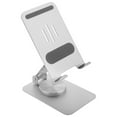 thumbnail image 6 of WEUVEB Adjustable Rotating Phone Stand in Silver for Tablet and Mobile Devices, 6 of 8