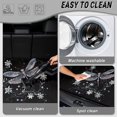 thumbnail image 4 of KUIFORTI Floral Dragonfly Car Trunk Liner 29" x 39" Cargo Mat Rear Trunk Line Stylish Vehicle Interior Accessories Scratch-Proof Durable for Sedans, SUVs, Trucks, 4 of 7