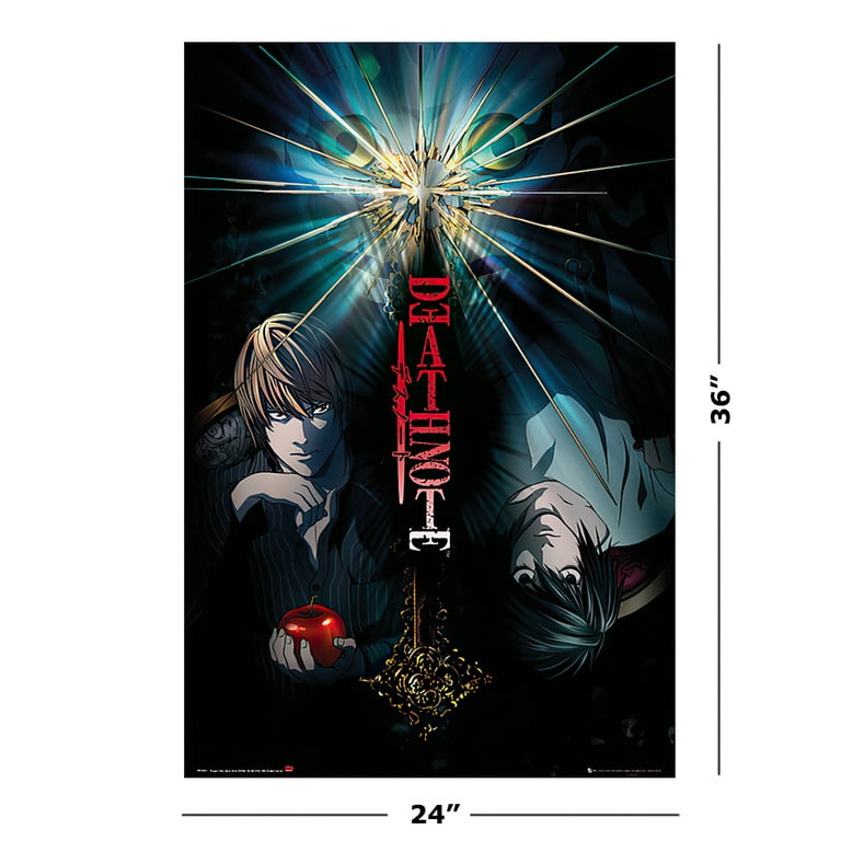 Death Note - Manga / Anime TV Show Poster / Print (Duo - Light Vs