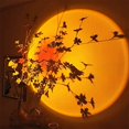 Dynamic Key Rotation Multicolor LED Sunset Projector Lamp with 180° Rotation for Bedroom ...