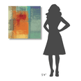 thumbnail image 3 of Global Gallery's 'Rainbow Segment II' by Ruggero Falcone Stretched Canvas Wall Art, 3 of 3