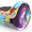 Sweet Gummy, variant on Flash Wheel Hoverboard 6.5" Bluetooth Speaker with LED Light Self Balancing Wheel Electric Scooter, Chrome Green