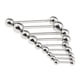 thumbnail image 1 of 9 piezas de anillos de perno prisionero de de material acero inoxidable Labret joyería del cuerpo de del oído Salvador Kit de joyería Body Piercing, 1 of 5