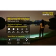 thumbnail image 2 of NITECORE HA20 - 300 Lumen Headlamp - 2xAA, 2 of 6