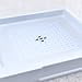 thumbnail image 3 of SlipX Solutions Essential Square Shower Mat, 21"x21", Grippy Textured Surface, 25% Stronger Suction Cups, Non-Slip Shower Floor Mat for Bathers of All Ages, Fits Standard Shower Stalls & Tubs, White, 3 of 4