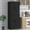 Black, variant on BOCVKENN Kitchen Pantry Cabinet, 67.7" Tall Wood Storage Cabinet with 4 Doors and Shelves Freestanding Cupboard for Dining Room Living Room Bathroom,Natural