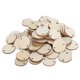 thumbnail image 2 of 100 Uds Astillas De Madera DIY Colgantes Redondos En Decoración Del Hogar Accesorios Hechos A Mano, 2 of 7