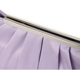 thumbnail image 4 of Elegant Evening Clutch Pleated Satin Bridal Purse Party Prom Banquet Handbag Shoulder Bag, 4 of 5
