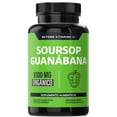 thumbnail image 1 of Soursop Guanábana 1000mg Beyond Vitamins | Extracto Orgánico De Guanábana En Polvo | Alta Concentración 10:1 | Vitaminas Mujer / Hombre - Antioxidante Origen Claro | 180 Cápsulas, 1 of 6