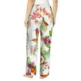 thumbnail image 3 of Fotbe Birds And Flowers Women's Pajama Pants,Sleepwear Pants,Pj Bottoms Drawstring And Pockets-Large, 3 of 9
