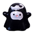 thumbnail image 2 of HmNPlay Glow-in-Dark Cute Ghost and Pumpkin Car Dashboard Decor, Resin Luminous Ornaments for Rear View Mirror Vehicle Interior, Fun Themed Accessories for Home Office Decor with Stickers, 2 of 7