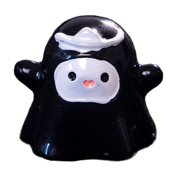 Piwvid Halloween Ghost Car Hanging Accessories, Cute Car Decoration Ghost Car Accessories, Rearview Hanging Charm, Fall Pumpkin Halloween Car Decor