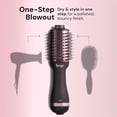 thumbnail image 3 of L'ange Hair Le Volume 2-in-1 Titanium Blow Dryer Brush Blush Hot Air Brush with Oval Barrel, 3 of 9