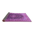thumbnail image 2 of Ahgly Company Indoor Square Medallion Purple Traditional Area Rugs, 7' Square, 2 of 4