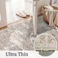 thumbnail image 4 of YOUFORTONG Washable 9x12 Area Rug, Stain Resistant Vintage Carpet with Non Slip Backing, Large Rug for Living Room Bedroom Home Decor,Beige, 4 of 7