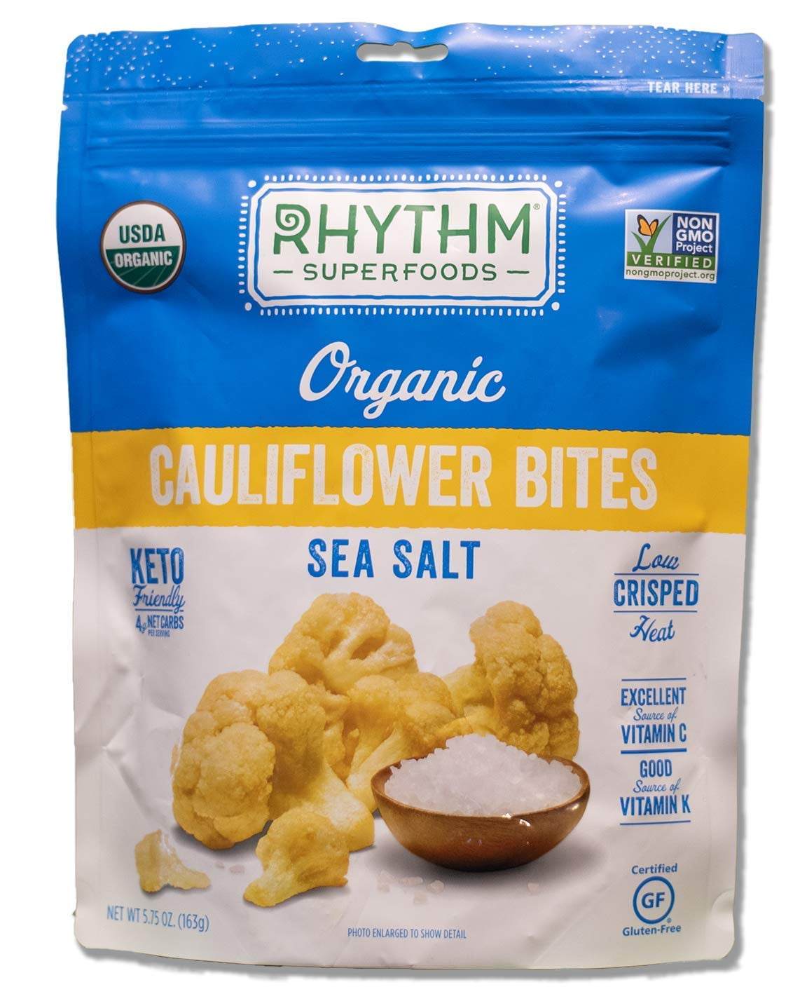 Organic Cauliflower Bites Sea Salt
