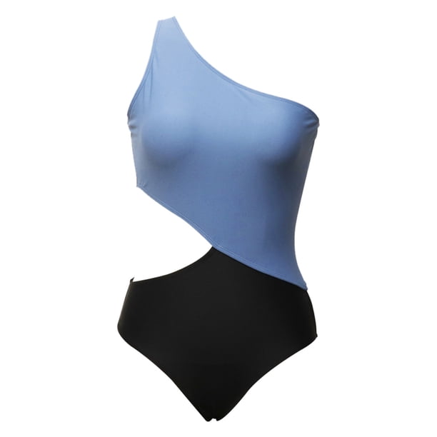 Gibobby Trajes de Baño para Mujer Traje de baño Monkini para mujer Traje de baño de manga larga Traje de baño para surfear en la playa y vacaciones(Negro,XL)