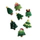 thumbnail image 2 of Adornos navideños, adornos navideños, regalos navideños, lindo árbol de Navidad, decoración magnética, pegatinas para nevera, pegatinas decorativas., 2 of 6