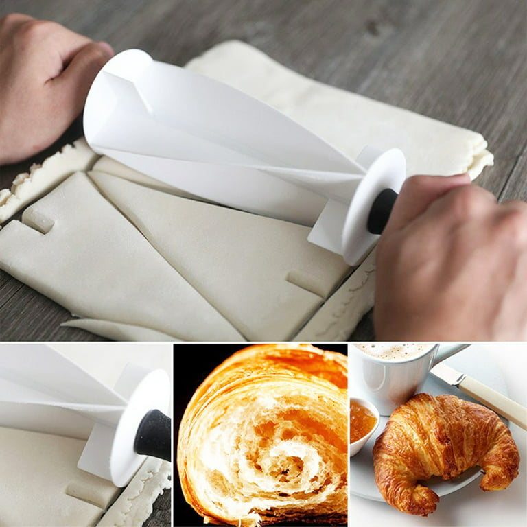 stainless steel small croissant cutter