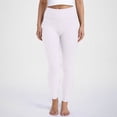 thumbnail image 2 of TGPMGRZ Honeycomb Textured High Waisted Leggings for Women Lifting Tummy Control Scrunch Booty Yoga Gym Workout Pants, White Size XL, 2 of 5